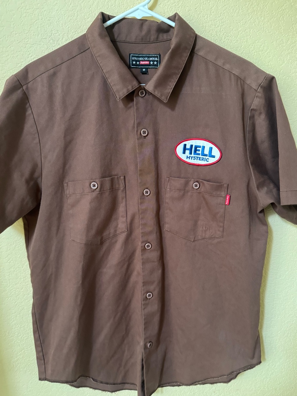 Supreme Hysteric Glamour S/S Work Shirt Size Medium